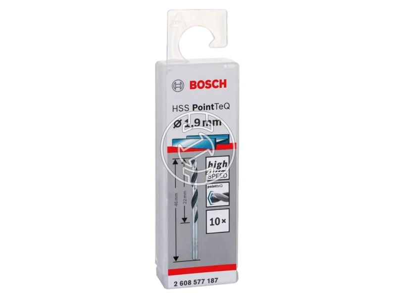 Bosch hss fémfúró 10 db