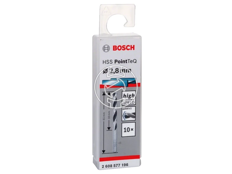 Bosch  hss fémfúró 10 db