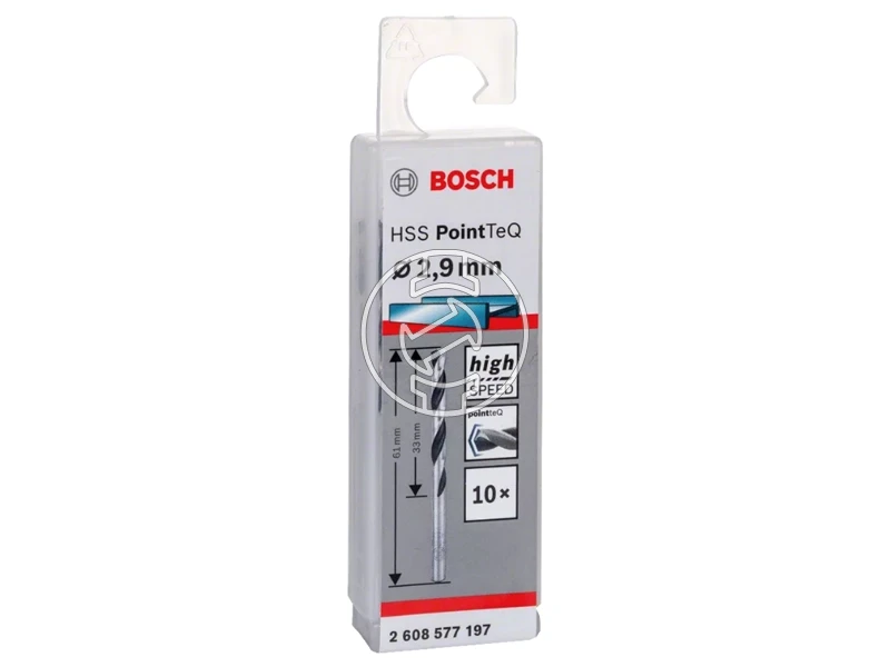 Bosch hss fémfúró 10 db