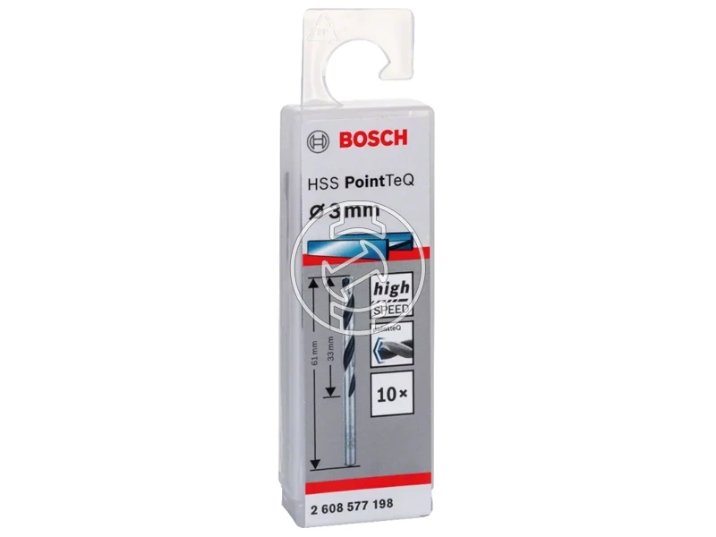 Bosch  hss fémfúró 10 db