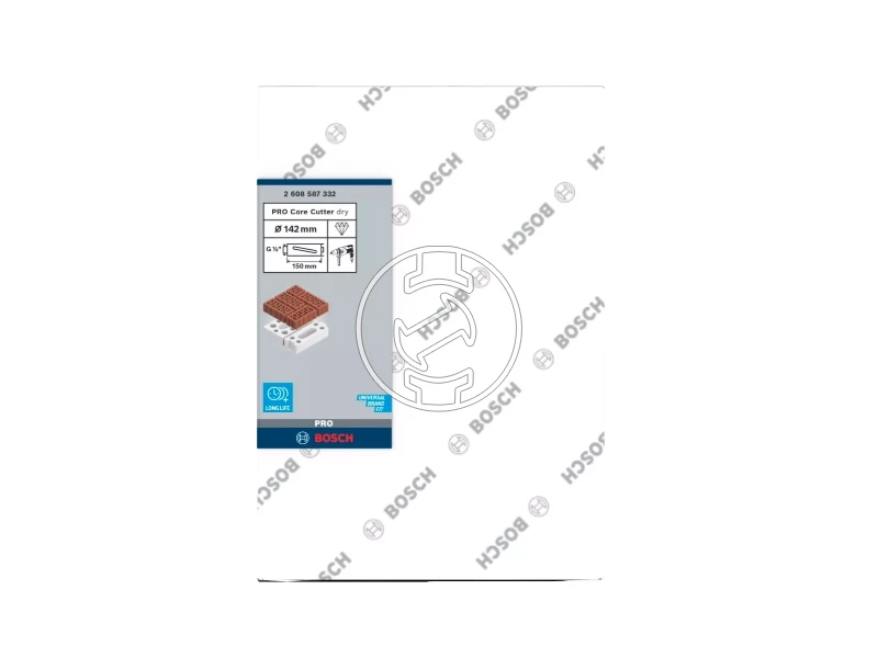 Bosch gyémántfúrókorona szárazfúráshoz