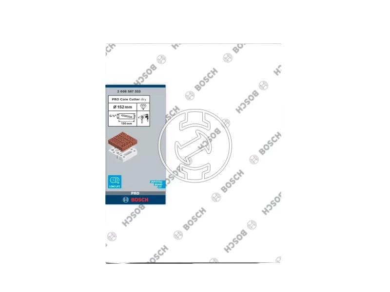 Bosch gyémántfúrókorona szárazfúráshoz