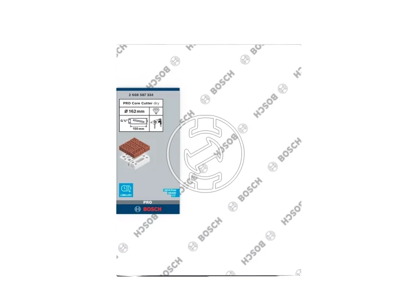 Bosch gyémántfúrókorona szárazfúráshoz