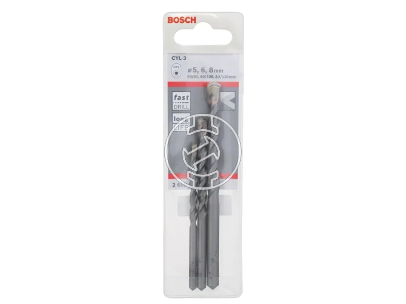 Bosch  betonfúró készlet 3 db