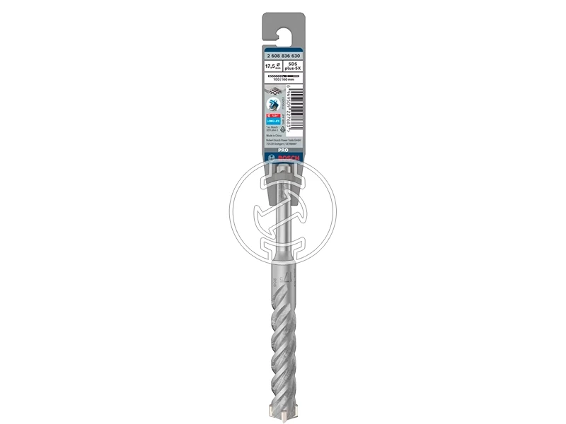 Bosch PRO SDS plus-5X sDS-Plus négyélű fúrószár 17,5 x 100 x 160 mm