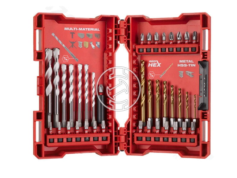 Milwaukee Shockwave fúró-csavarbehajtó készlet 39 részes