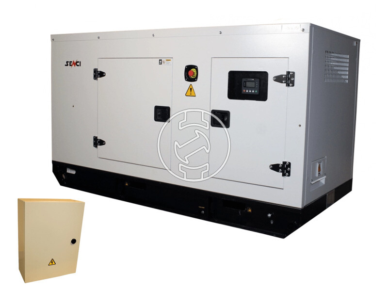 Senci SCDE 34i-YS dízelmotoros háromfázisú aggregátor 34 kVA | AVR
