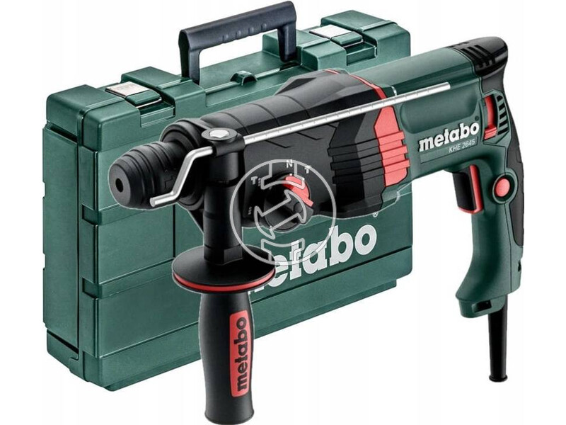 Metabo KHE 2645 elektromos fúrókalapács 230 V | 850 W | 2,9 J | Betonban 26 mm | 2,9 kg | Kofferben