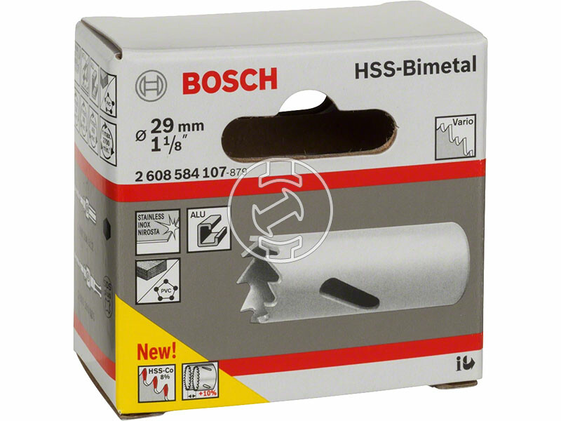 29 mm HSS-bimetál Standard körkivágó