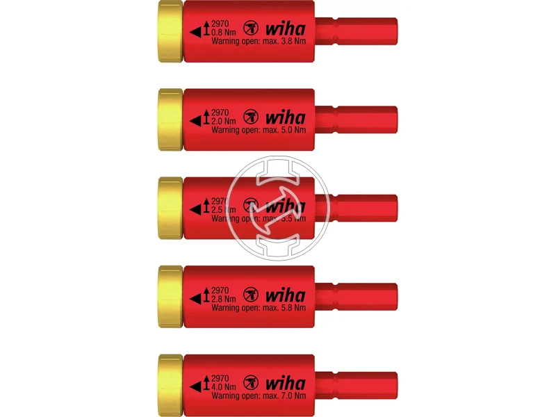 Wiha easyTorque nyomaték adapter készlet 2970 S5