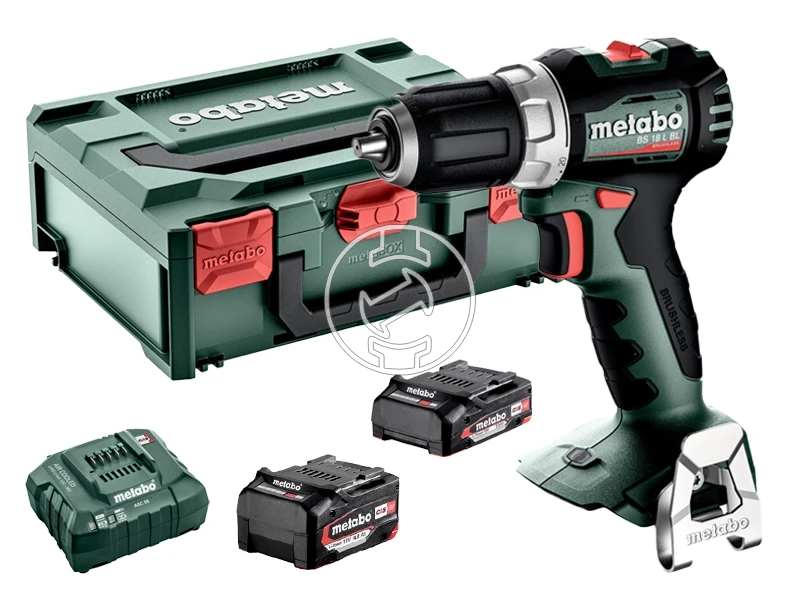 Metabo BS 18 L BL akkus fúrócsavarozó tokmányos 1x2.0, 1x4.0