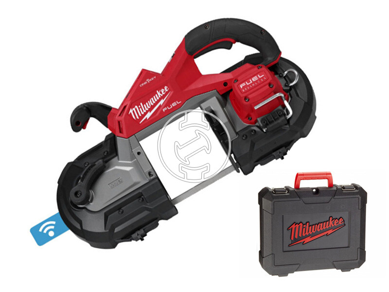 Milwaukee M18FBS127DO-0C akkus kézi szalagfűrész 18 V | Fűrészszalag 1140 mm x 12,7 mm x 0,5 mm | Szénkefementes | Akku és töltő nélkül | Kofferben