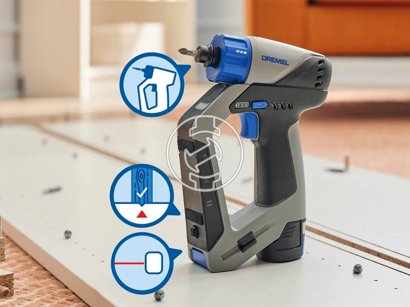 Dremel Blueprint akkus fúrócsavarozó bitbefogással 12V