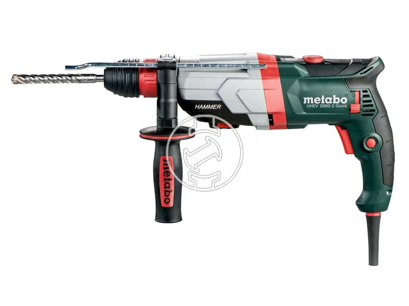 Metabo UHEV 2860-2 Quick elektromos fúró-vésőkalapács set, metaBox