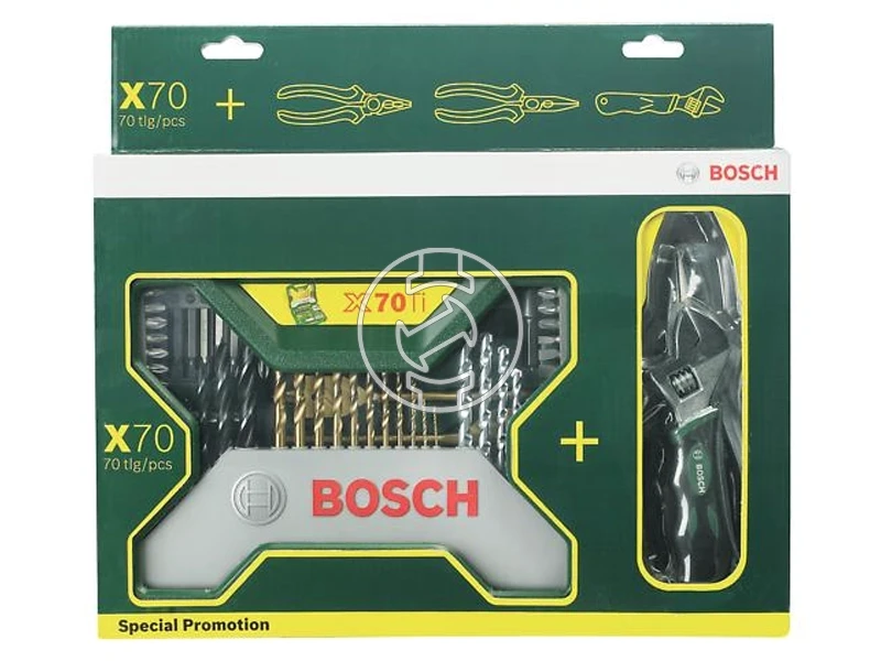 Bosch szerszámkészlet 70 részes X-Line