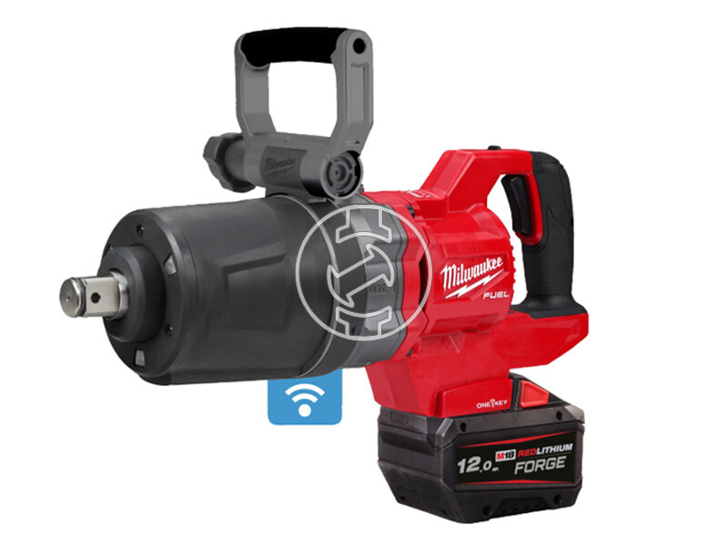 Milwaukee M18ONEFHIWF1DS-121C akkus ütvecsavarozó 18 V | 1180 Nm/1254 Nm/1966 Nm/2576 Nm | 1 inch | Szénkefementes | 1 x 12 Ah akku + töltő | Kofferben