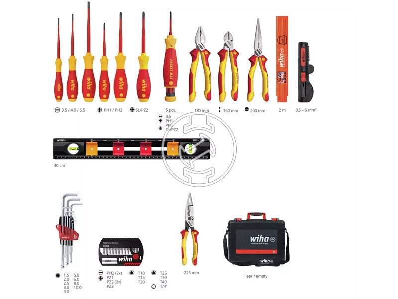 Wiha XL II 41 db-os szerszám készlet