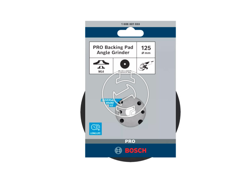 Bosch PRO Backing Pad Soft csiszolótányér sarokcsiszolóhoz 125 mm