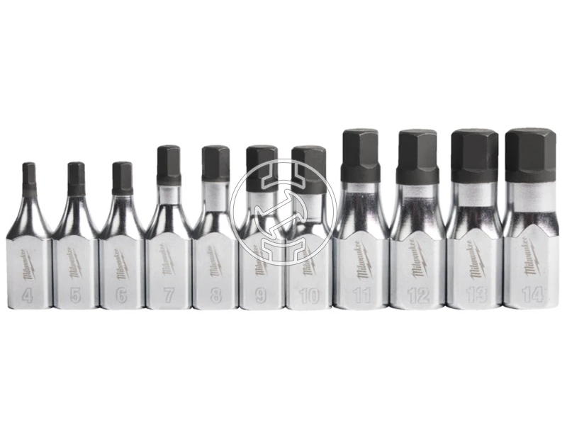 Milwaukee 3/8 inch dugókulcs készlet 8 részes