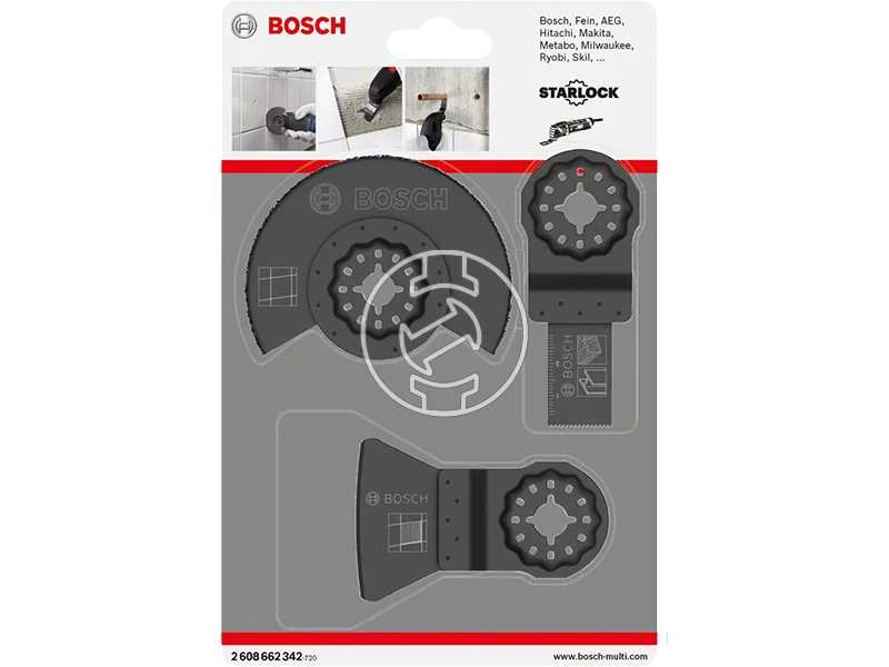 Bosch Starlock multigép tartozék készlet 3 db