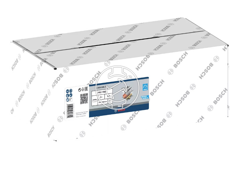 Bosch PRO Y580 csiszolóhüvely 90 x 100 x 285 mm, G120