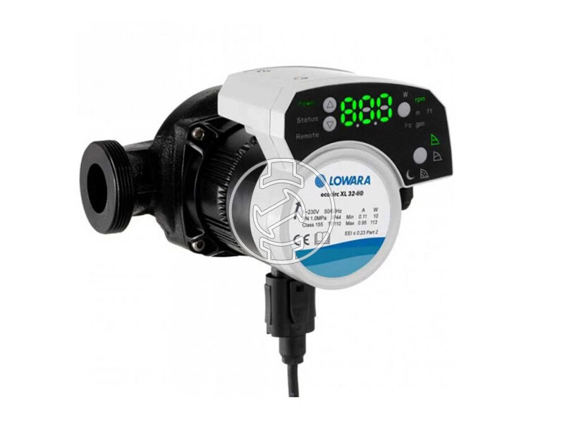 Lowara Ecocirc XL 32-80 keringető szivattyú