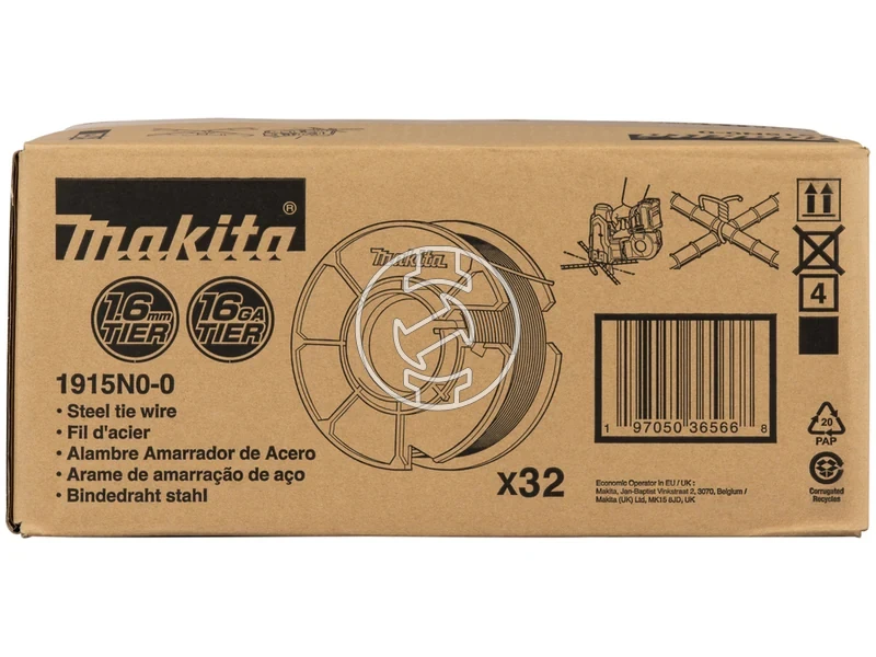 Kép: 32 db 16 mm x 30 m 16 Ga kotozodrot TR001G-hez.webp