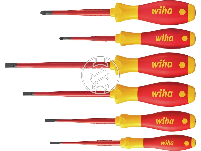 Wiha SoftFinish electric slimFix szigetelt csavarhúzó készlet 3201ZK6