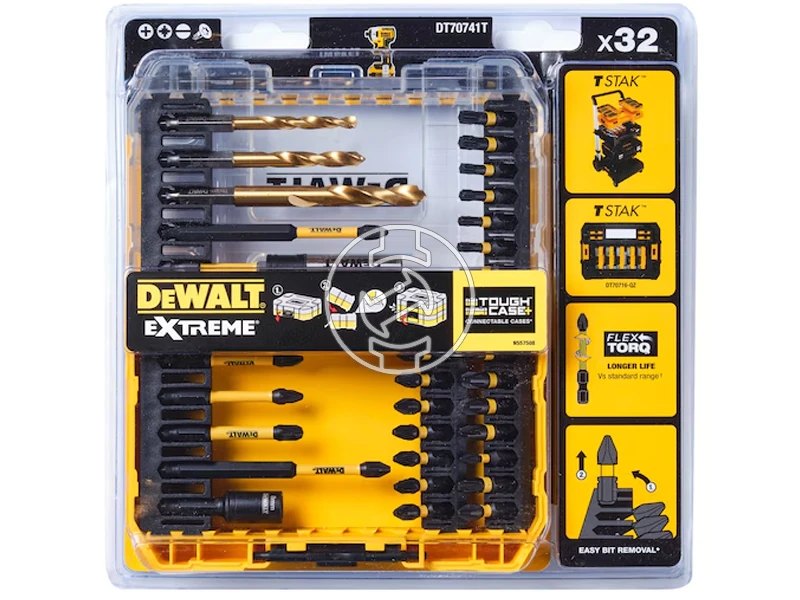 DeWalt FLEXTORQ bit készlet 32 db