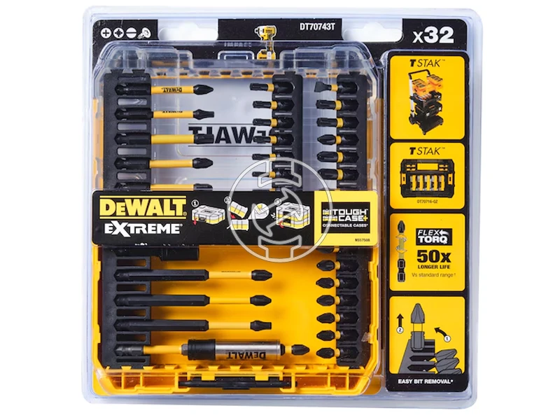 DeWalt FLEXTORQ bit készlet 32 db