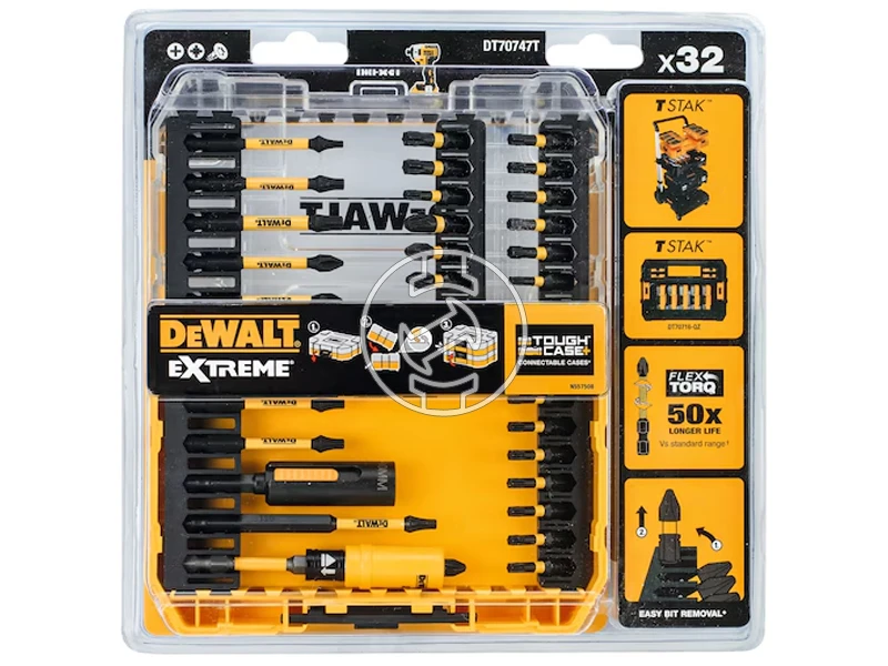 DeWalt FLEXTORQ bit készlet 32 db