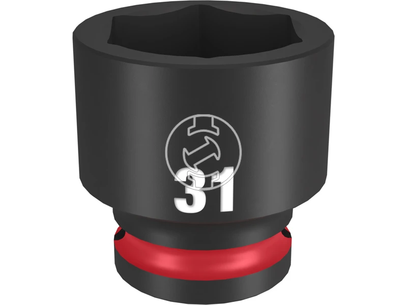 Milwaukee rövid gépi dugókulcs 1/2 inch, 31 mm