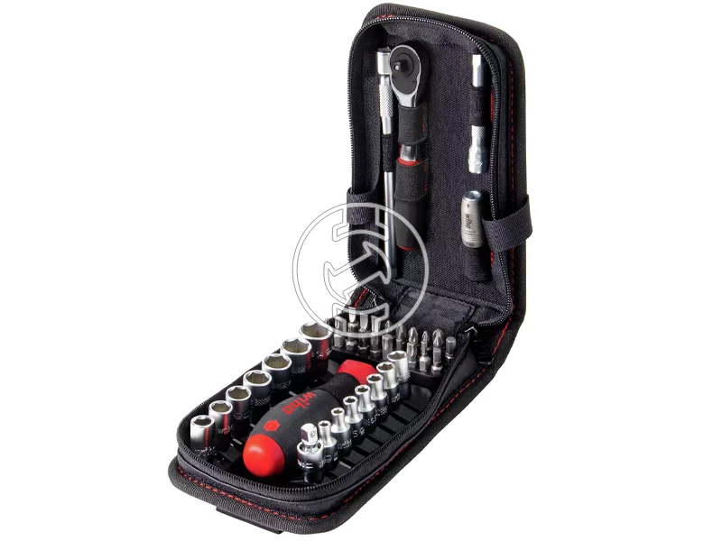 Wiha bit-és dugókulcs készlet 1/4 inch