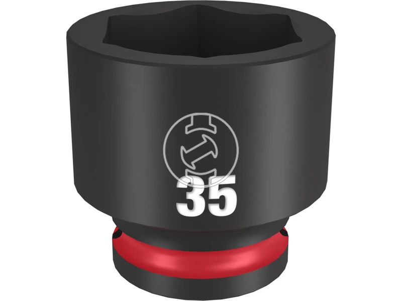 Milwaukee rövid gépi dugókulcs 1/2 inch, 35 mm