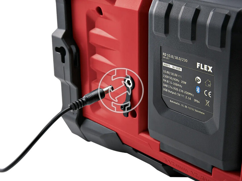 Flex RD 12/18/230 CEE akkus rádió