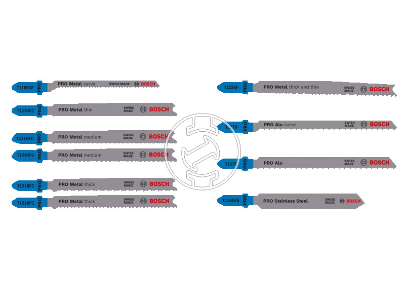 Bosch PRO Metal and Alu szúrófűrészlap készlet 92 mm