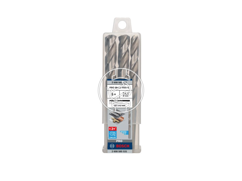 Bosch PRO Metal HSS-G hSS-G fémfúró 11,2 x 94 x 142 mm