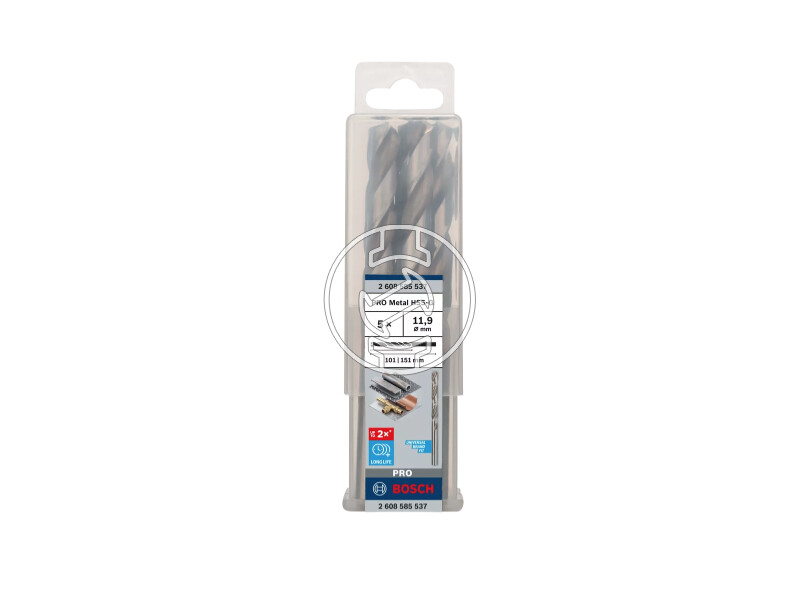Bosch PRO Metal HSS-G hSS-G fémfúró 11,9 x 101 x 151 mm
