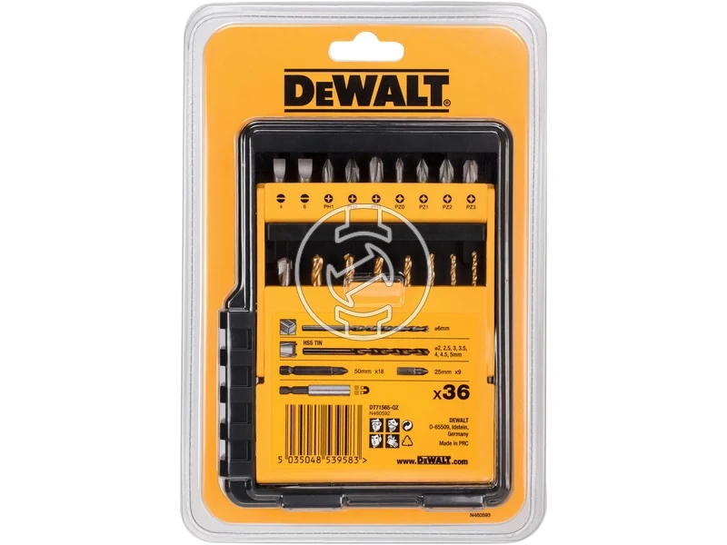 Kép: 36 DARABOS FURO- ES CSAVAROZO KLT.webp