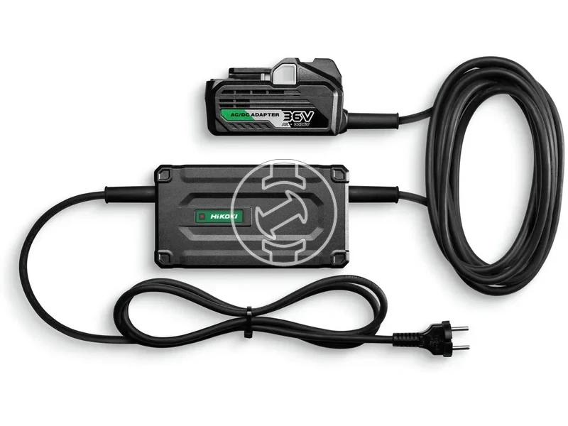 Kép: 36V MultiVolt adapter max. teljesitmeny 2000 W kabel pozicioja 90180 kozott allithato generatorral hasznalhato teljes kabelhossz 6 m adapter tomeg 08 kg transzformator tomeg 12 kg.webp