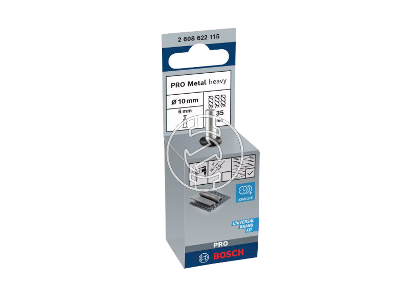 Bosch PRO Metal heavy ecset alakú csapos drótkefe 10 x 0,35 mm