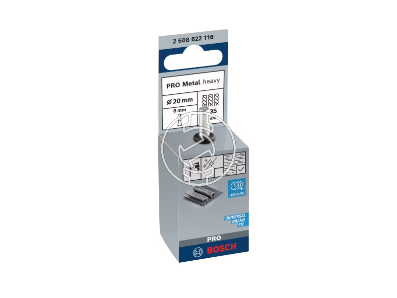 Bosch PRO Metal heavy ecset alakú csapos drótkefe 19 x 0,35 mm
