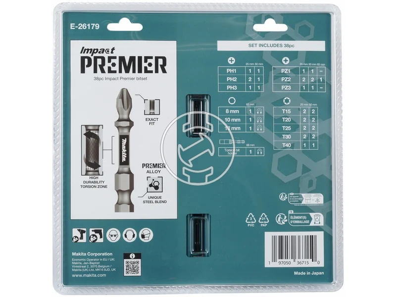 Kép: 38 reszes Impact PREMIER bitkeszlet.webp