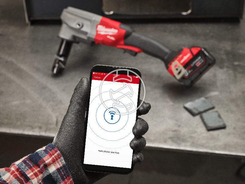 Milwaukee M18FNB35-502X akkus folyamatos lyukasztó