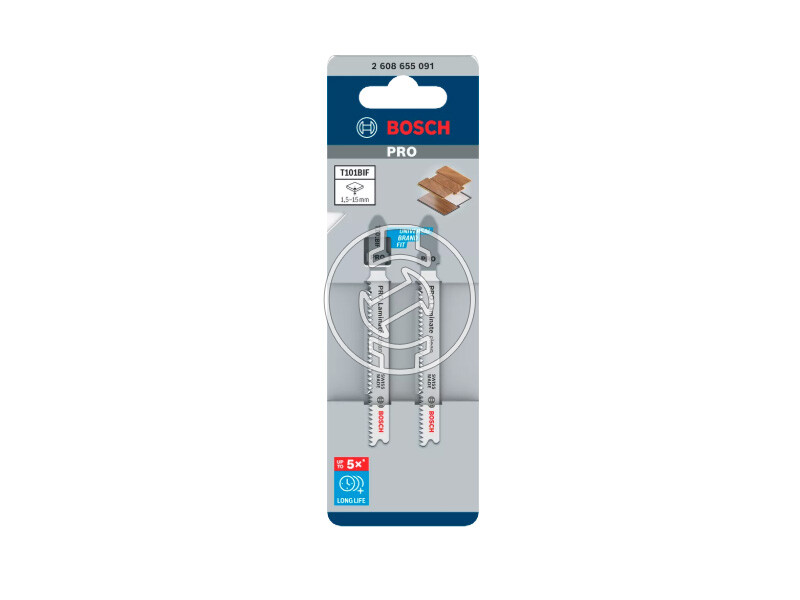 Bosch PRO Laminate T101BIF orrfűrészlap speciális felhasználásra 2 db