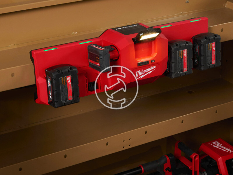 Milwaukee M12-18GBC4 akkumulátortöltő szerszámgépekhez