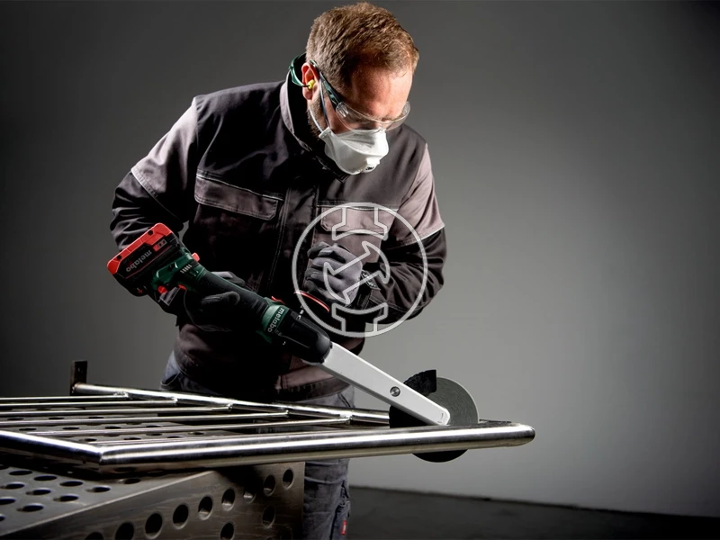 Metabo KNSVB 18 LTX BL 150 akkus laposfejű sarokcsiszoló