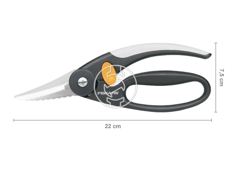 Fiskars kézi olló halak pikkelyezésére