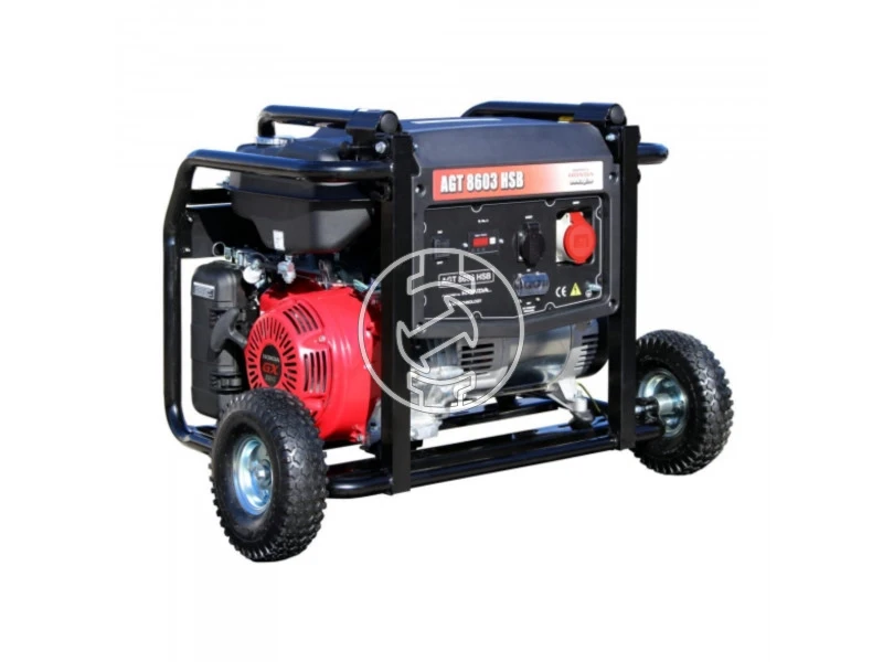 AGT 8603 HSB TTL Benzines háromfázisú aggregátor GX390