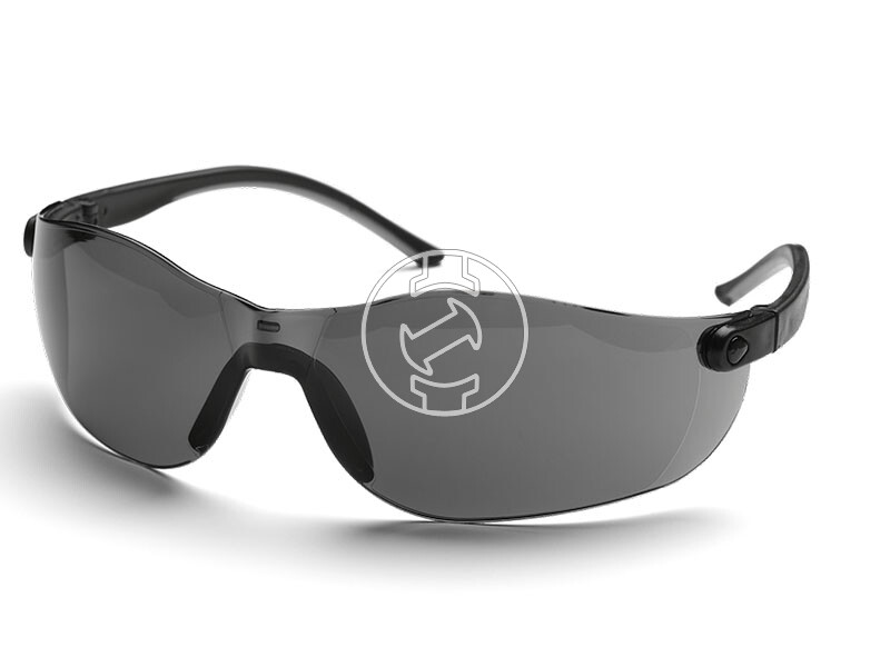 Husqvarna karcmentes védőszemüveg színesített lencsével szürke